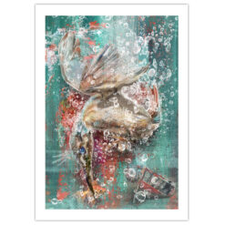 Kingfisher - Parxant, A4 / print