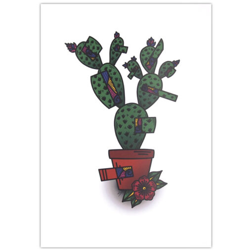 Kaktus - Zdenko Duliansky / print