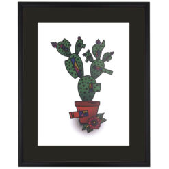 Kaktus - Zdenko Duliansky / print