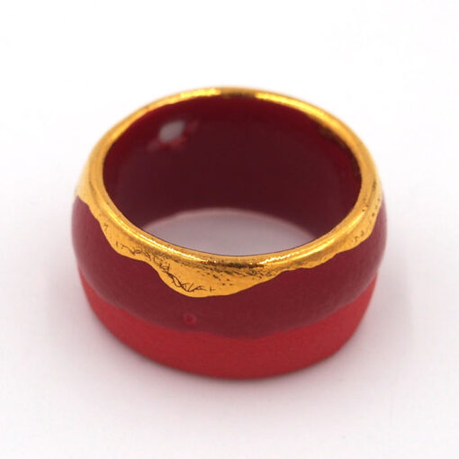 Prsteň #18 - Studio Elave / porcelánový prsteň