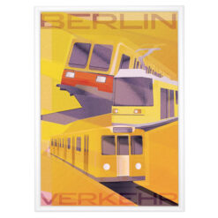 Berlin Verkehr - Jan Michoin / print