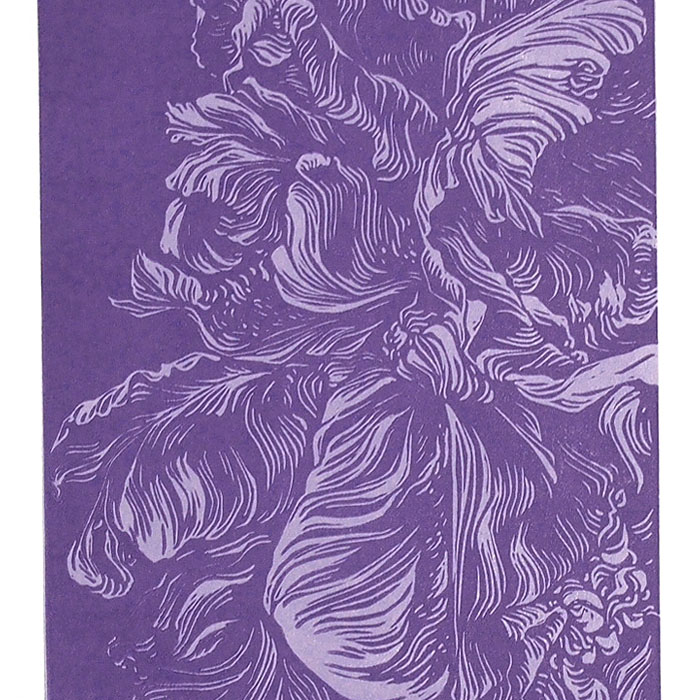 Parrot tulips (F) - Martina Rötlingová / linorytová grafika