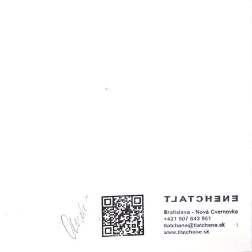 Zátišie na bielom - Tlatchene, 42 x 30 cm / linorytová grafika