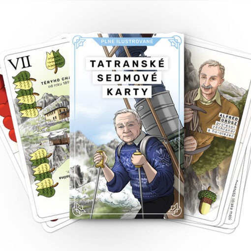 Tatranské sedmové karty - Katarína Cermanová / karty