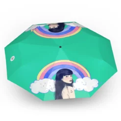 Dúhová nálada - Dáždnikovo / skladací dáždnik