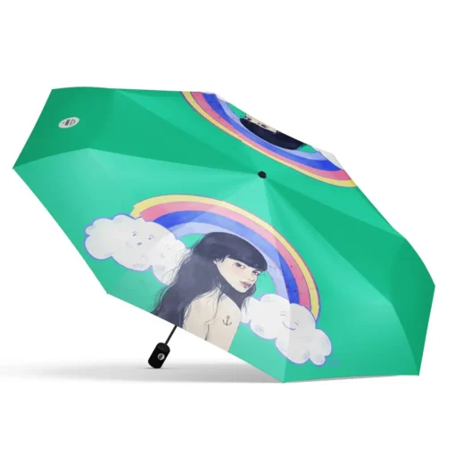Dúhová nálada - Dáždnikovo / skladací dáždnik