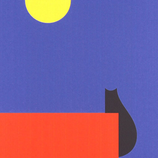 Kocúr na streche – Mykola Kovalenko, A4 / print