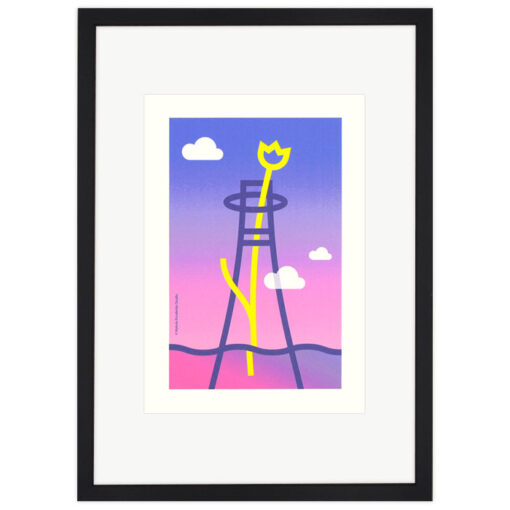 UFO kvet #2 – Mykola Kovalenko, A4 / print