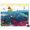 Svet pod vodou - Janod / puzzle 100 ks v kufríku