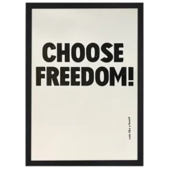Choose freedom! Vote like a beast! - Noistypo / grafika