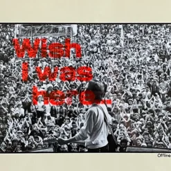 Music posters: Wish I was here..., Offline crowd - Noistypo / grafika