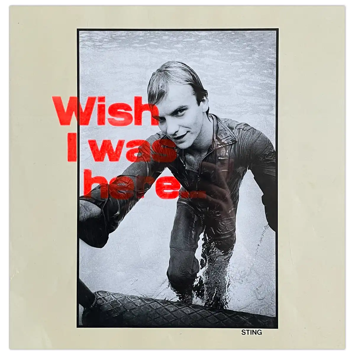 Music posters: Wish I was here..., Sting - Noistypo / grafika