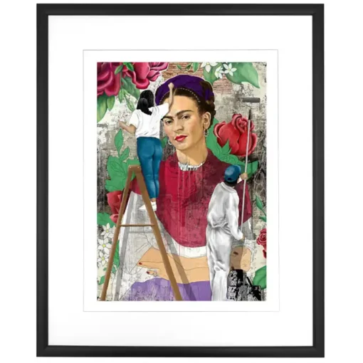 Frida is watching you – Parxant, A3 / print