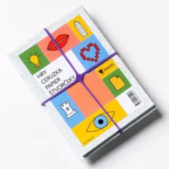 Hry na štvorčekovom papieri - Poketo / ilustrované karty+zošit