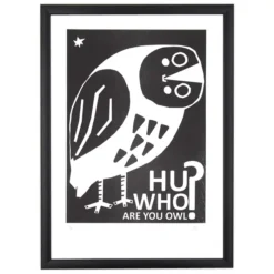 Hu who are you owl? - Hedviga Gutierrez / risografika