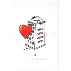Láska, A4 - Marek Cina / risografika