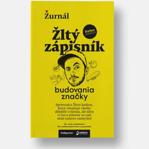 Žurnál: Žltý zápisník budovania značky / zápisník