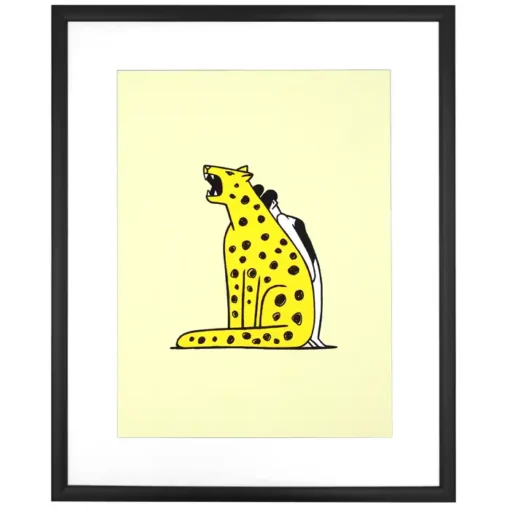 Hear vs. roar - Žužu Gálová / fine art print