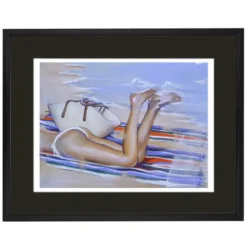 Beach lover - Katarína Branišová, A3 / print