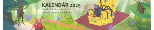 Detský ilustrovaný kalendár 2025 / závesný kalendár