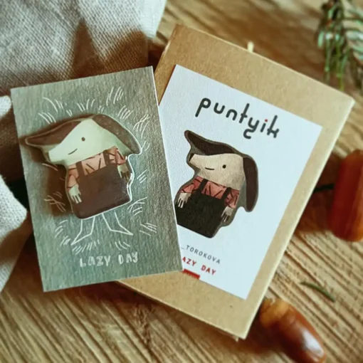 Puntyik: Lazy day - Bianka Török / brošňa
