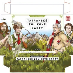 Tatranské žolíkové karty - Katarína Cermanová / karty